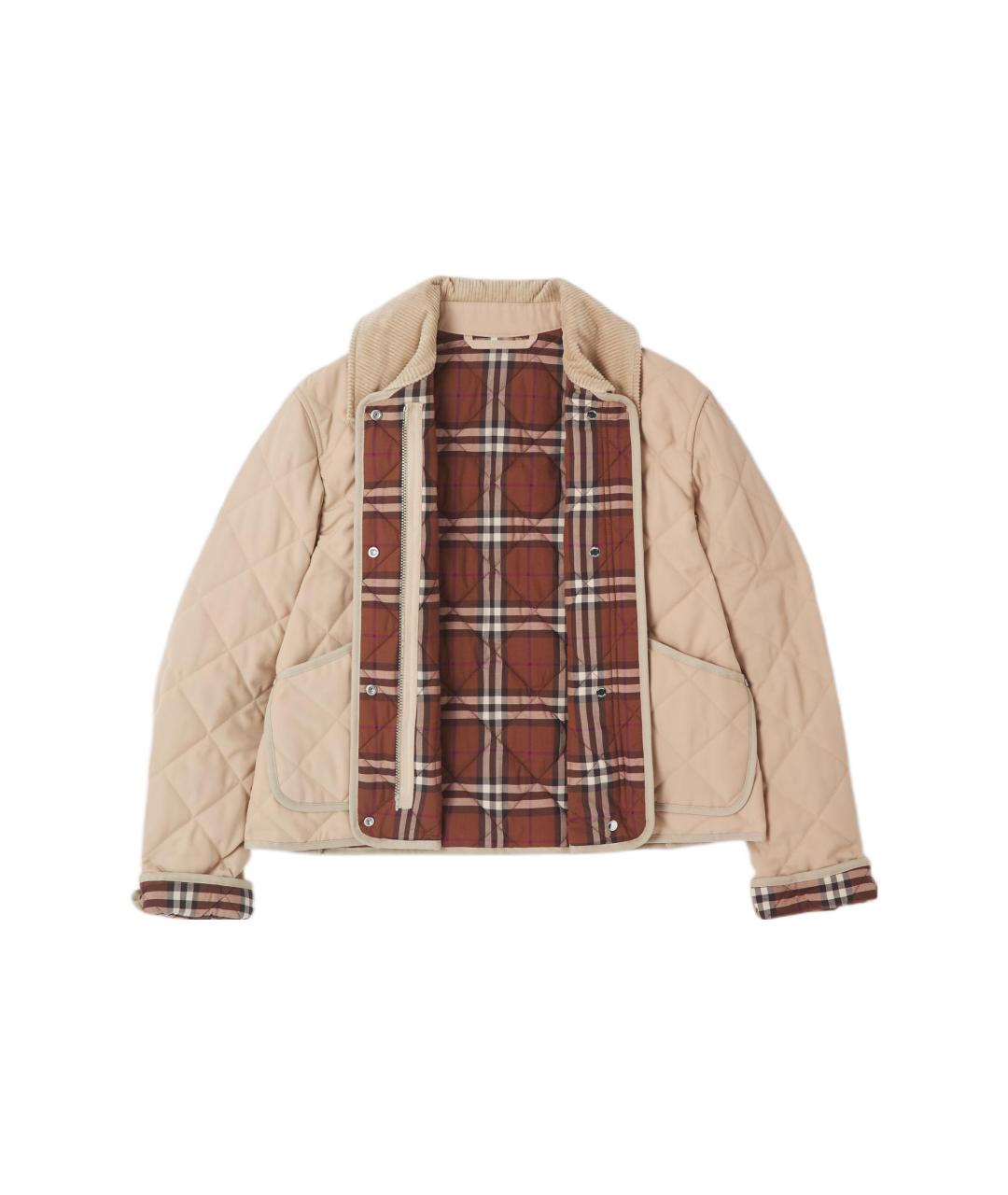 BURBERRY Бежевая куртка, фото 4
