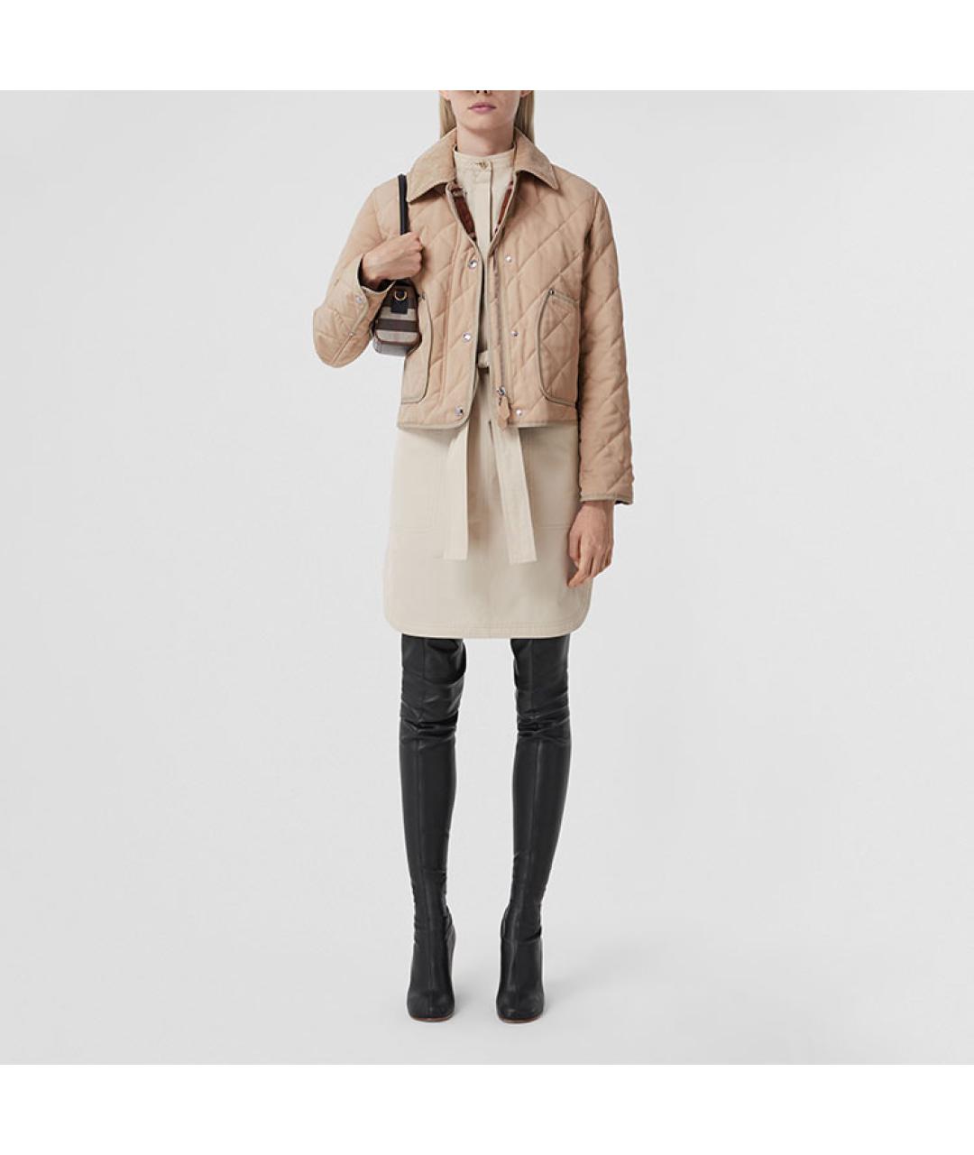 BURBERRY Бежевая куртка, фото 5