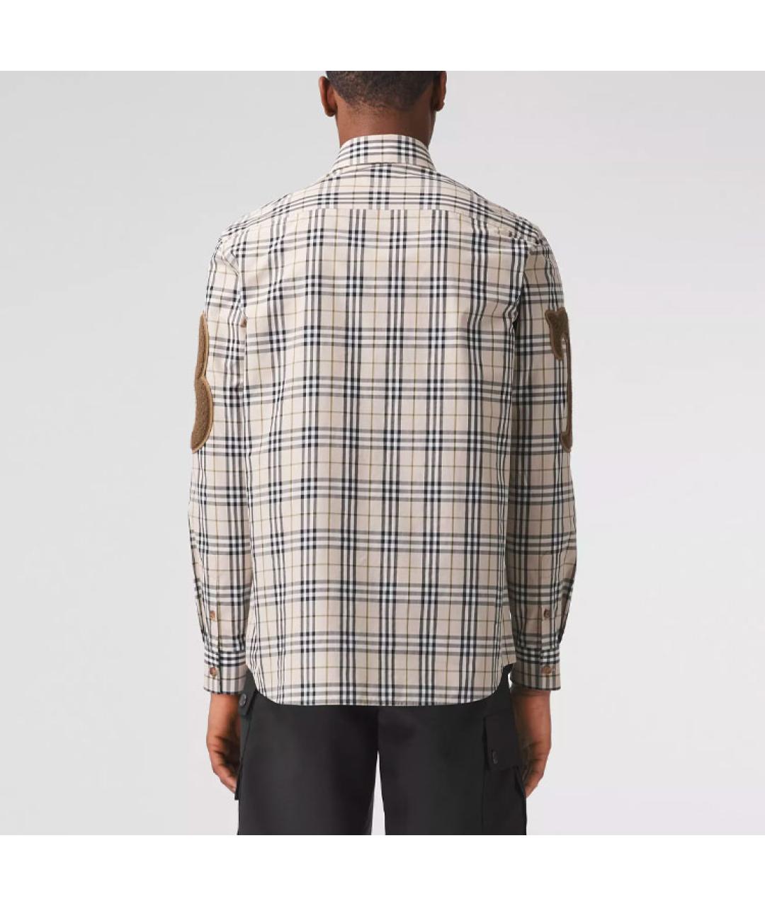 BURBERRY Бежевая кэжуал рубашка, фото 5