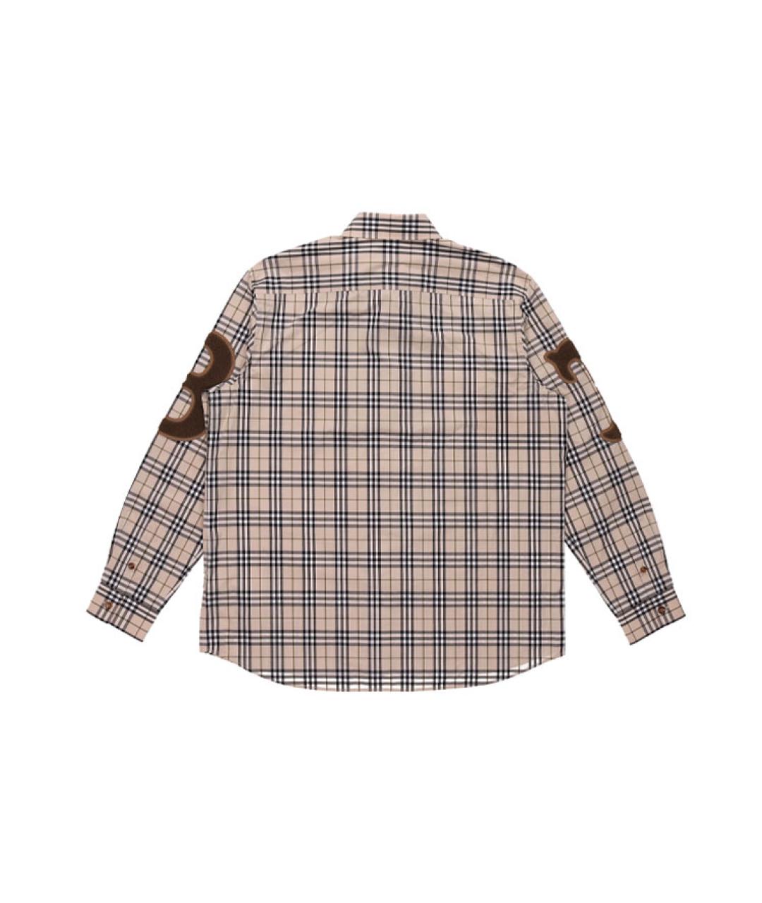BURBERRY Бежевая кэжуал рубашка, фото 2