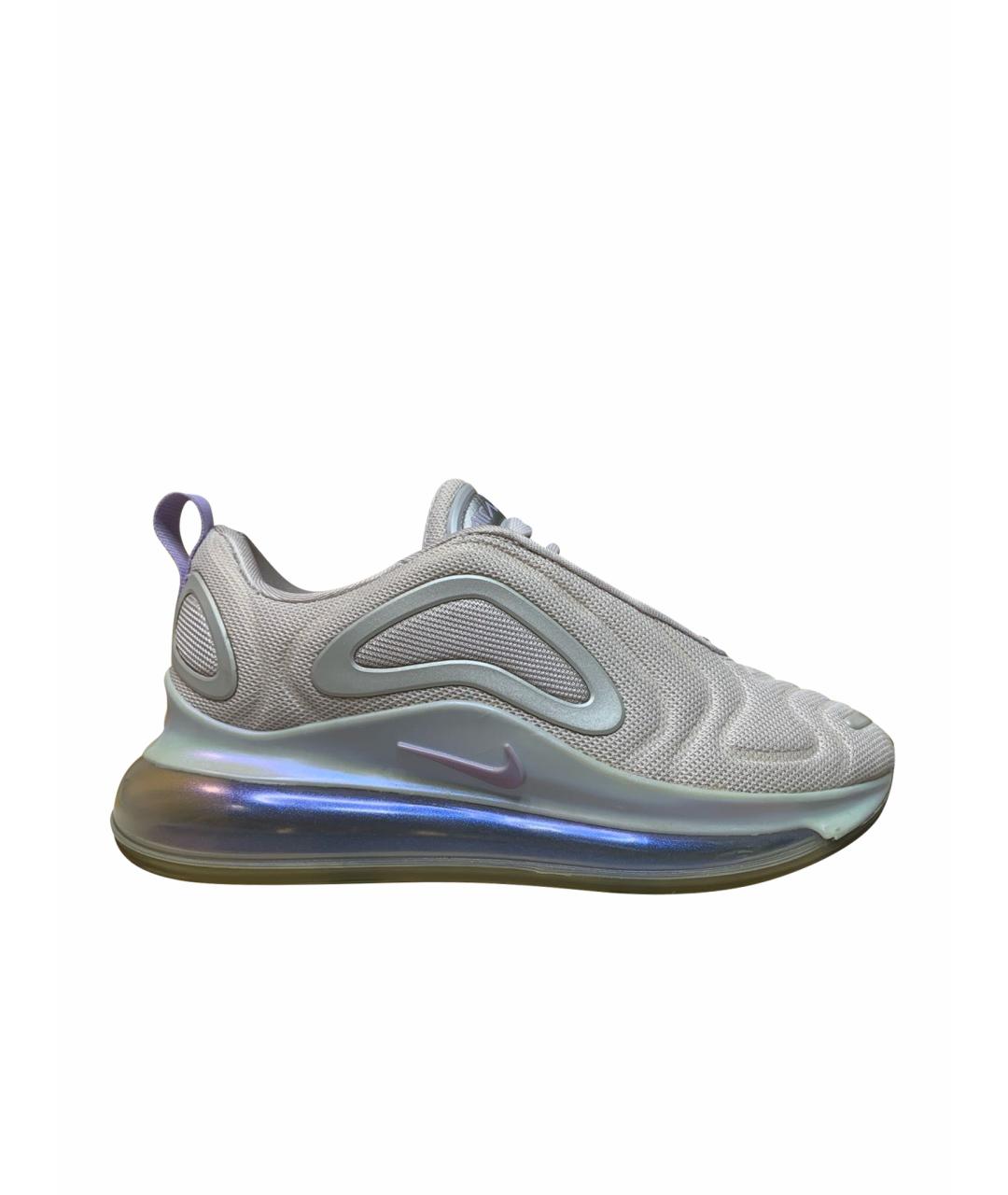 NIKE Серые синтетические кроссовки, фото 1