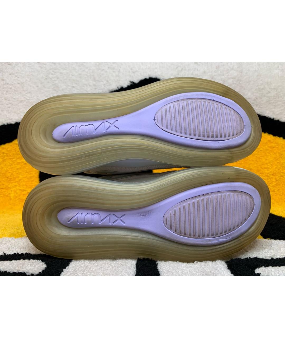 NIKE Серые синтетические кроссовки, фото 8