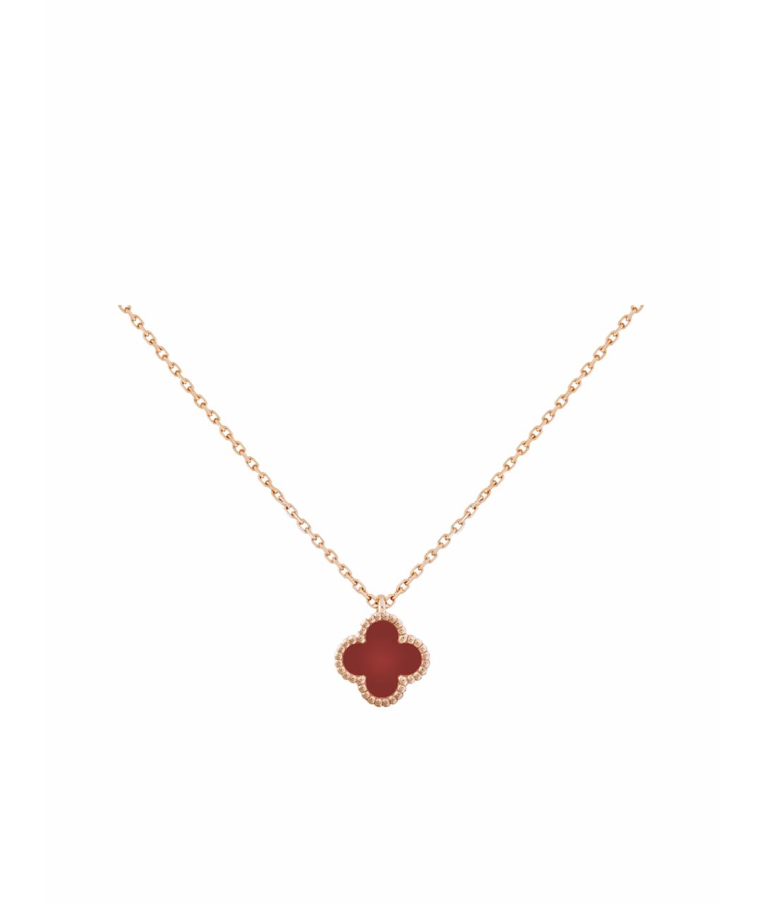 VAN CLEEF & ARPELS Красная подвеска из розового золота, фото 1