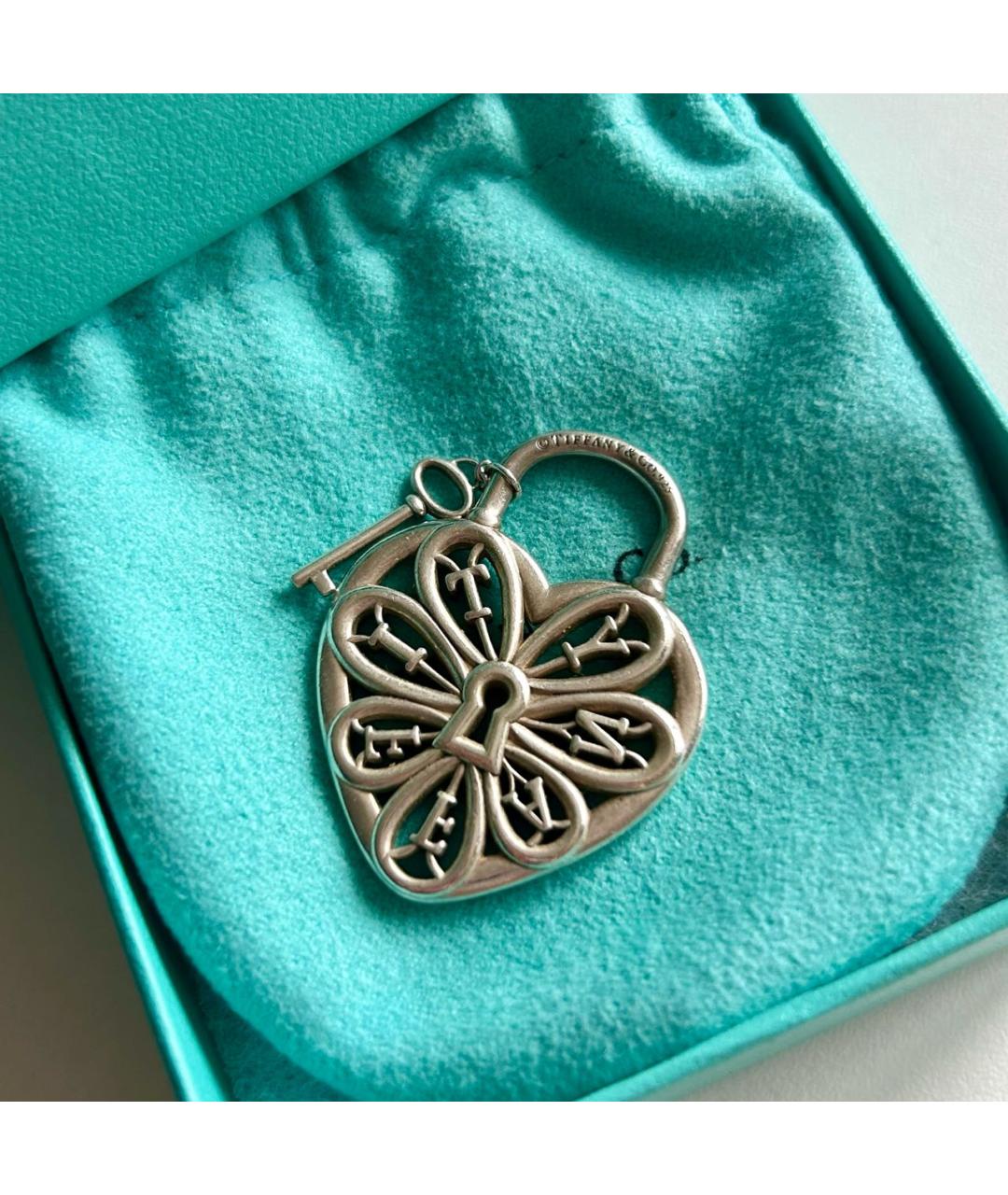 TIFFANY&CO Серебрянный серебряный кулон, фото 2