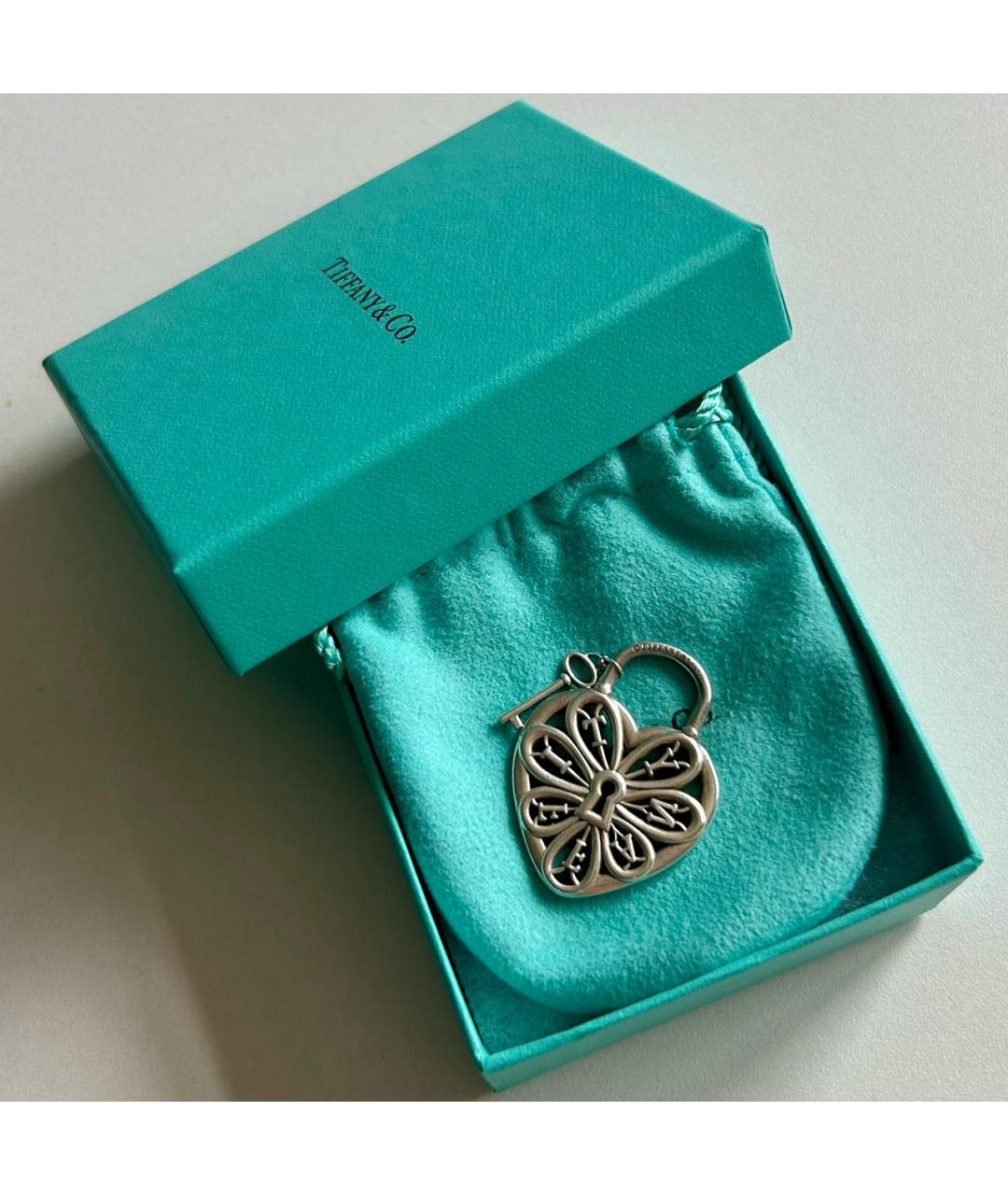 TIFFANY&CO Серебрянный серебряный кулон, фото 3