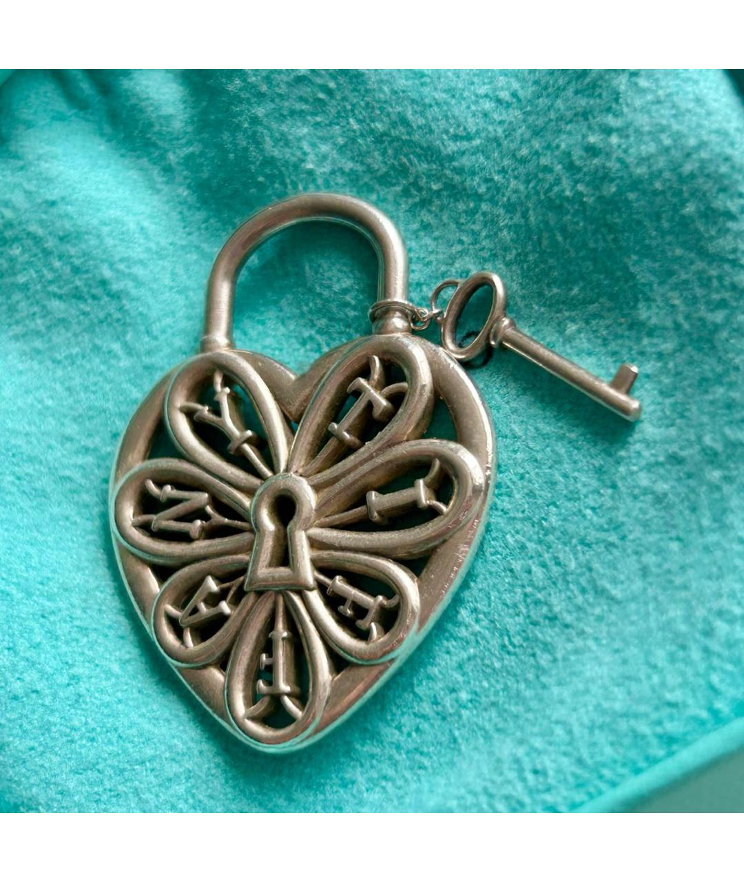TIFFANY&CO Серебрянный серебряный кулон, фото 5