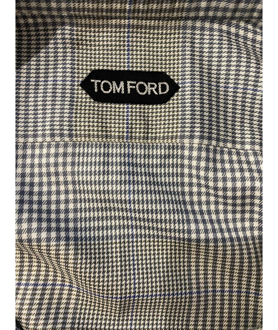 TOM FORD Мульти хлопковая классическая рубашка, фото 2