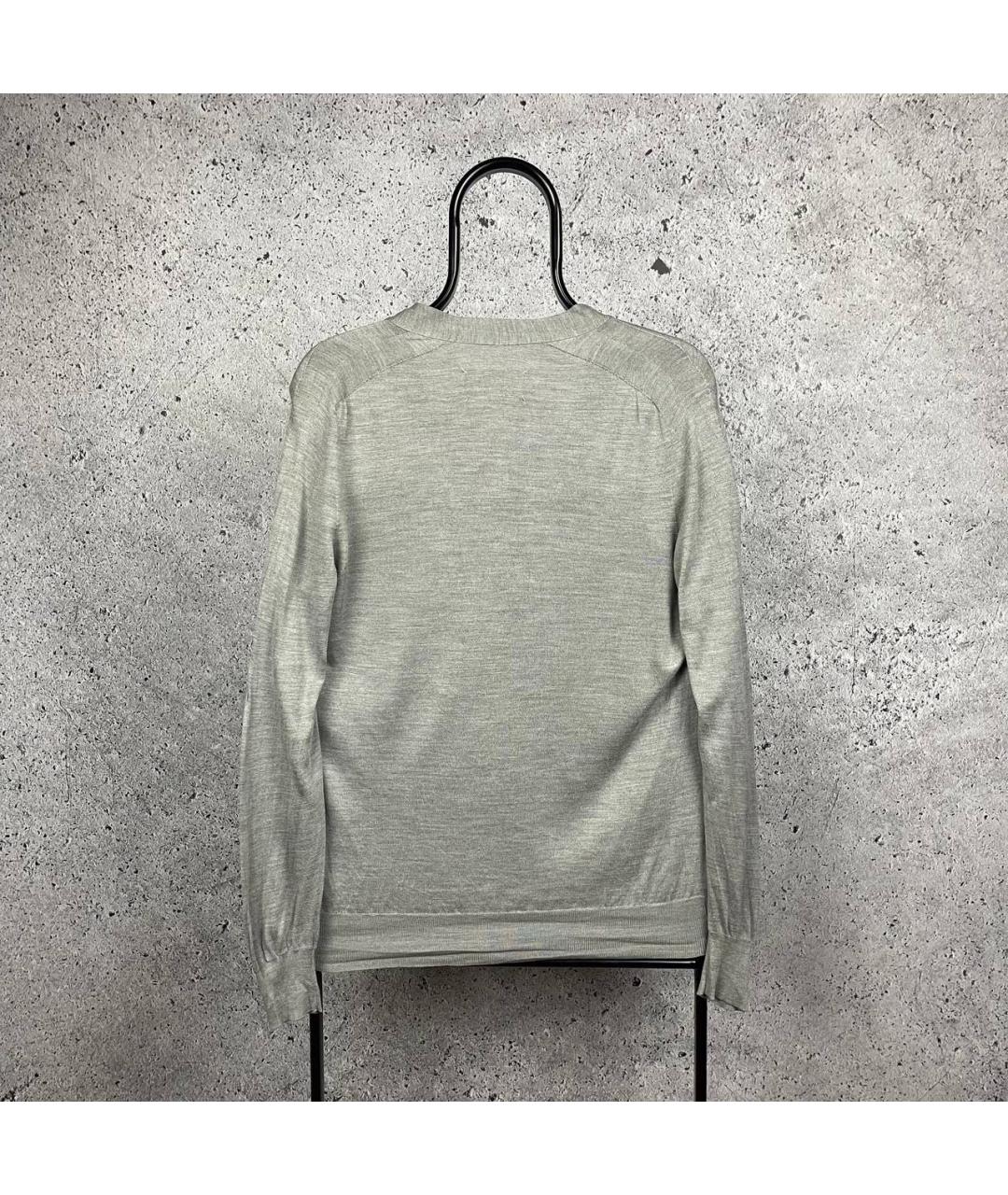 MAISON MARGIELA Серый кардиган, фото 2