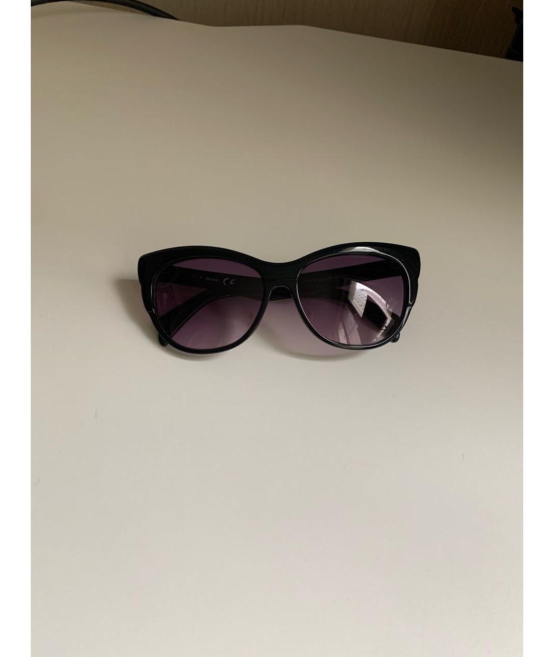 JUST CAVALLI Черные пластиковые солнцезащитные очки, фото 5