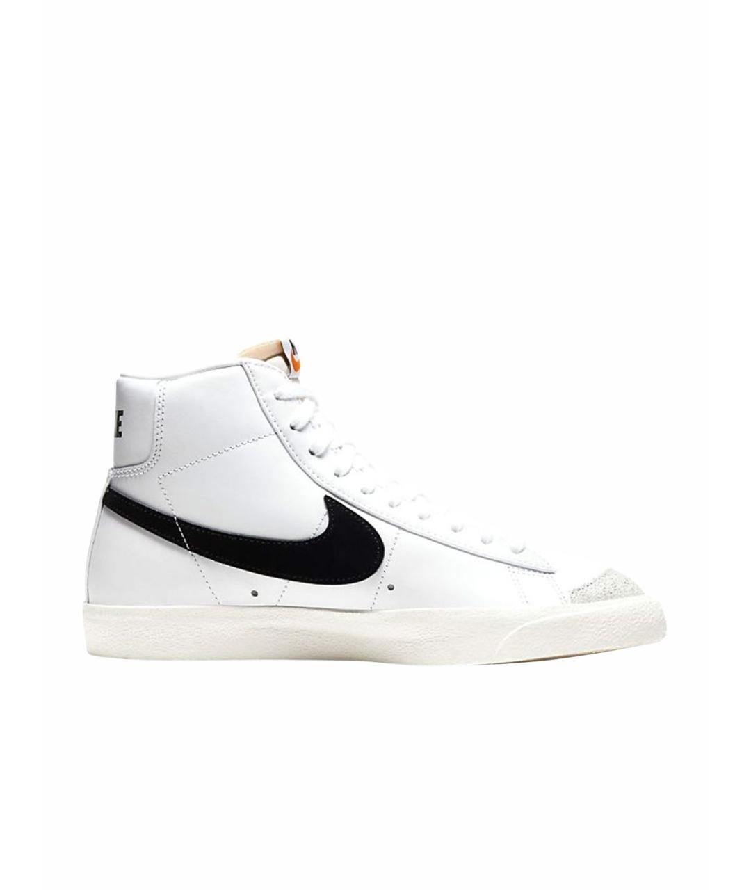 NIKE Черные кожаные кроссовки, фото 1