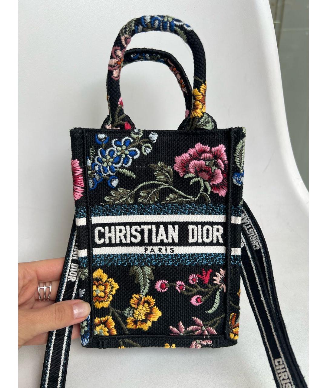 CHRISTIAN DIOR Мульти жаккардовая сумка с короткими ручками, фото 7