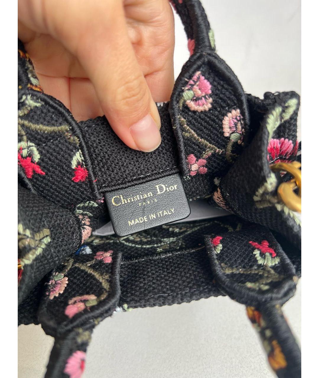 CHRISTIAN DIOR Мульти жаккардовая сумка с короткими ручками, фото 4