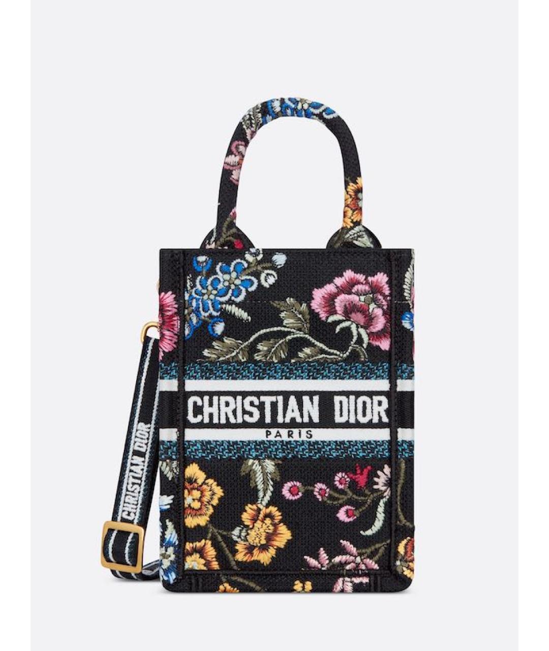 CHRISTIAN DIOR Мульти жаккардовая сумка с короткими ручками, фото 8