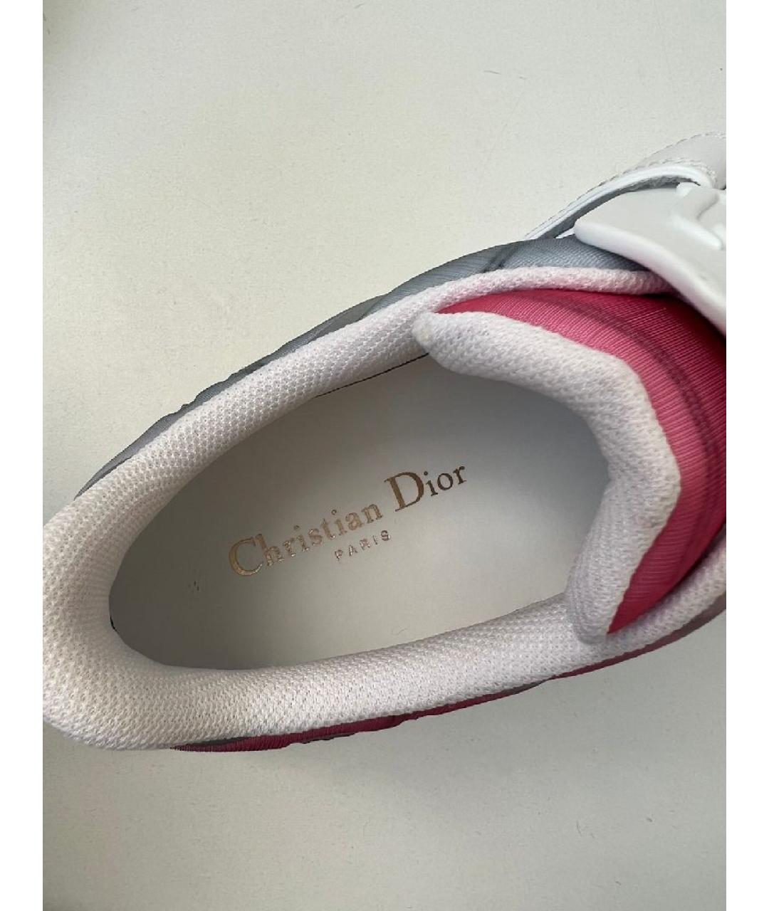 CHRISTIAN DIOR Белые кроссовки, фото 6
