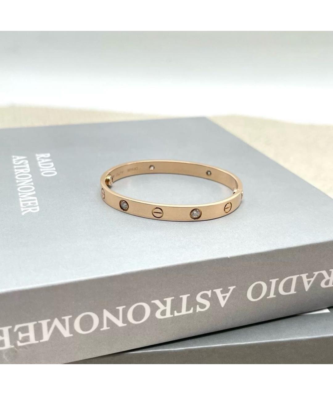 CARTIER Розовый браслет из розового золота, фото 3