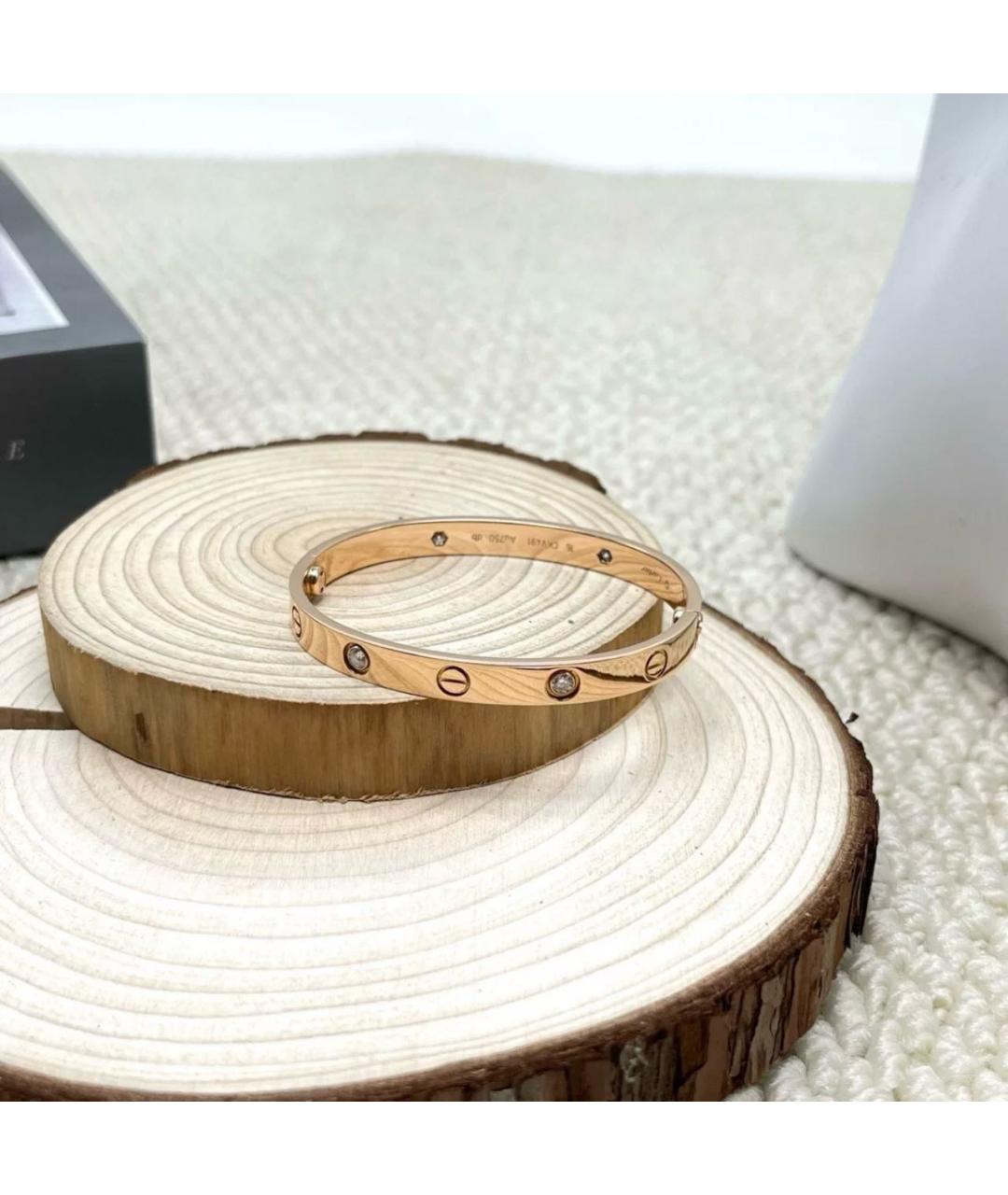 CARTIER Розовый браслет из розового золота, фото 7