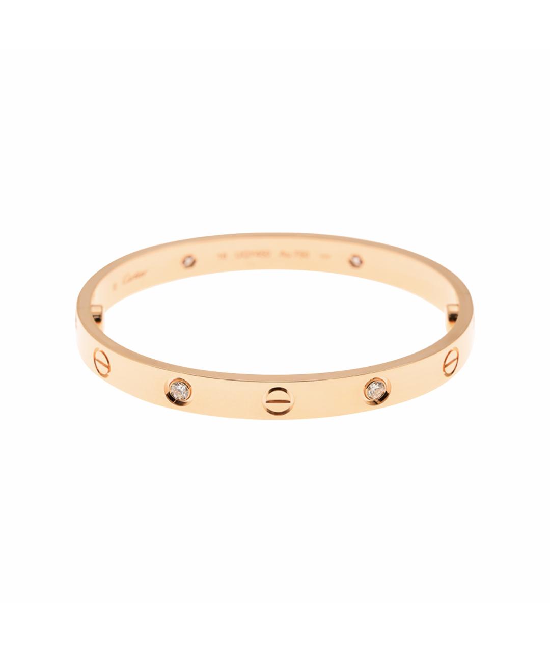CARTIER Розовый браслет из розового золота, фото 1