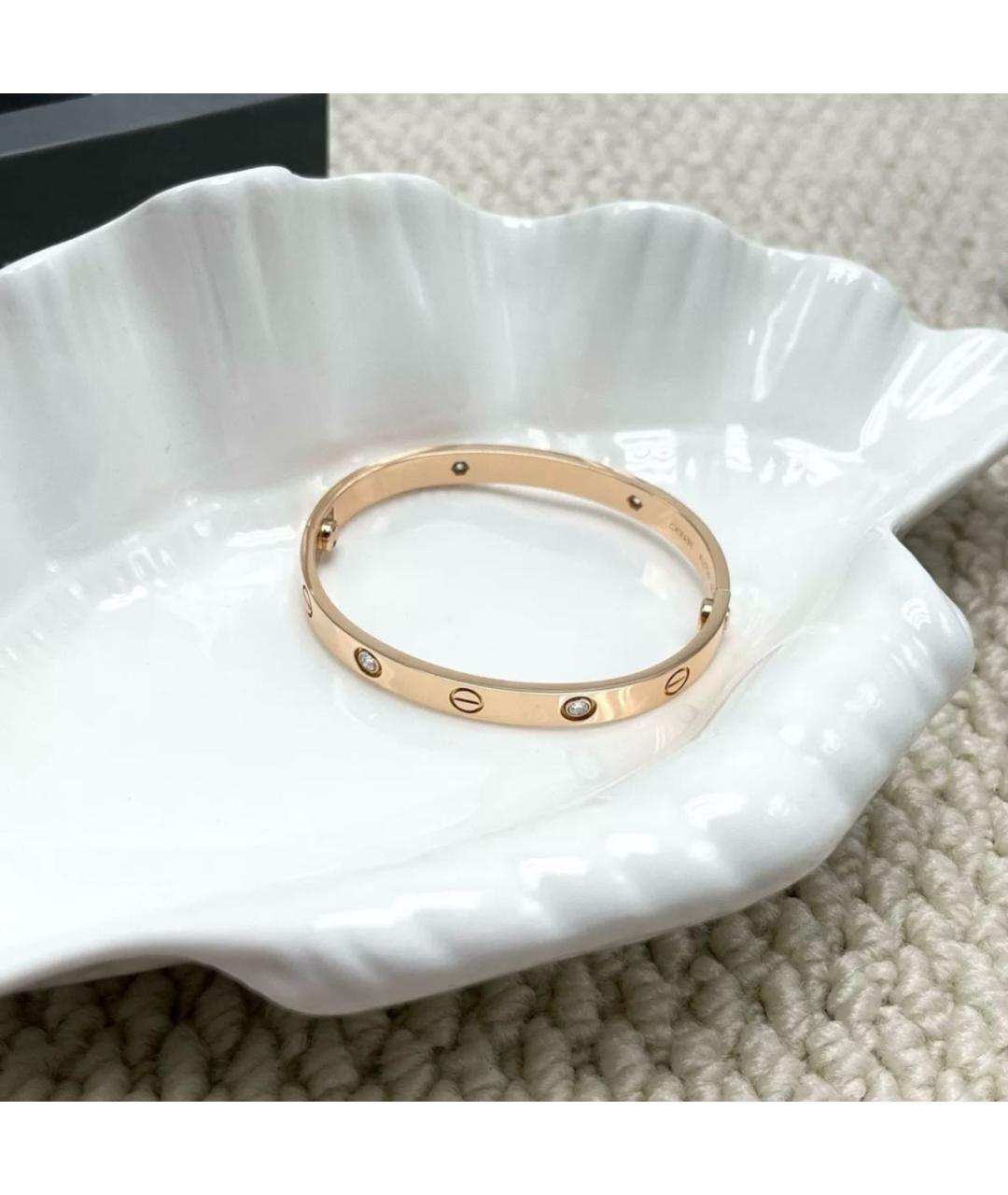 CARTIER Розовый браслет из розового золота, фото 5