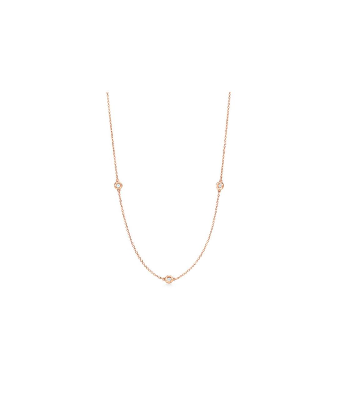 TIFFANY&CO Золотая цепочка из розового золота, фото 2