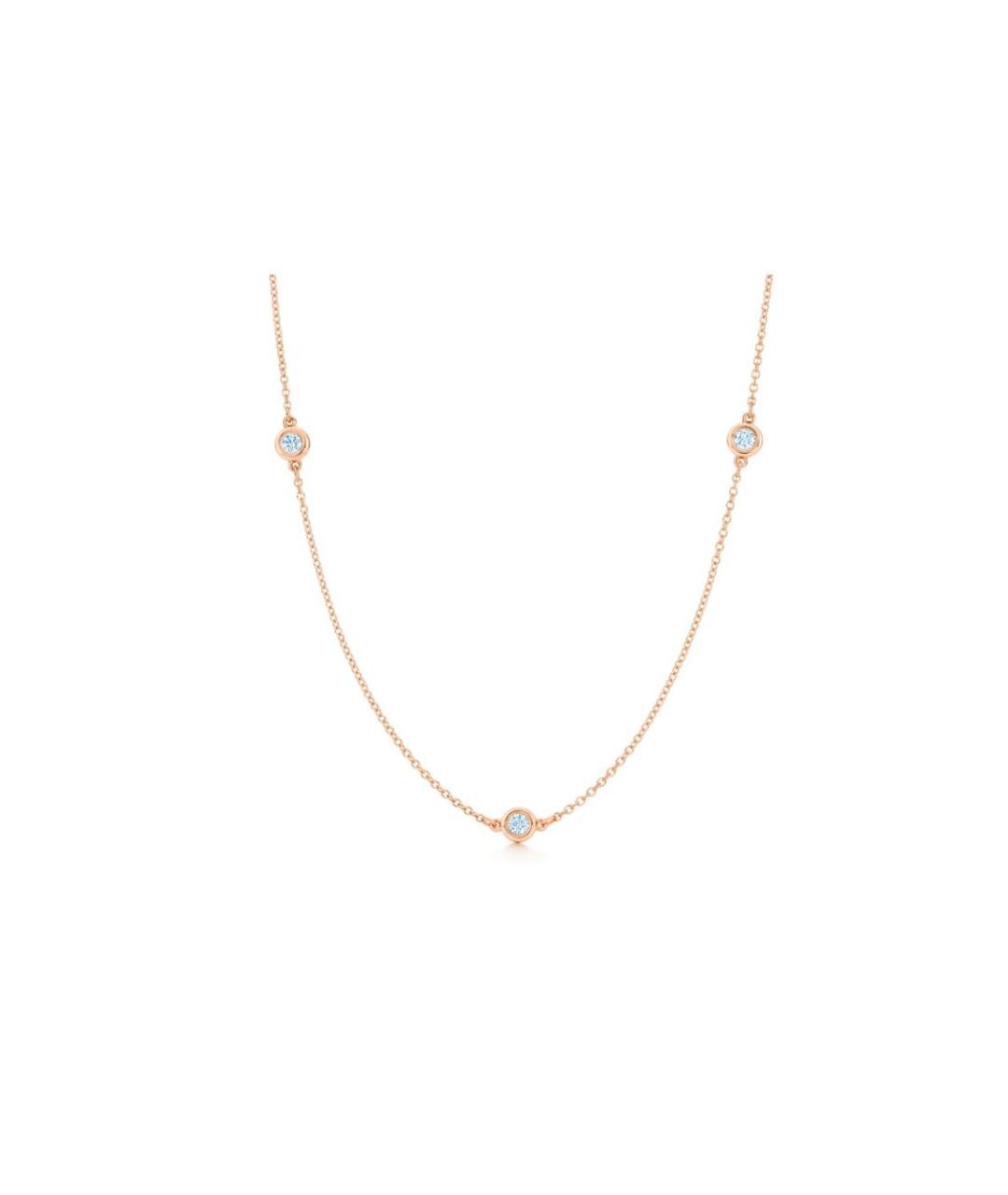 TIFFANY&CO Золотая цепочка из розового золота, фото 3