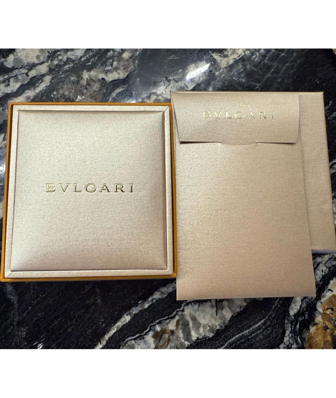 BVLGARI Золотые серьги из розового золота, фото 5