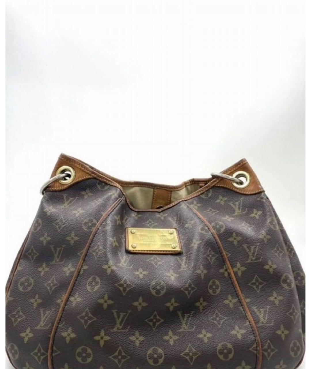 LOUIS VUITTON Кожаная сумка с короткими ручками, фото 2