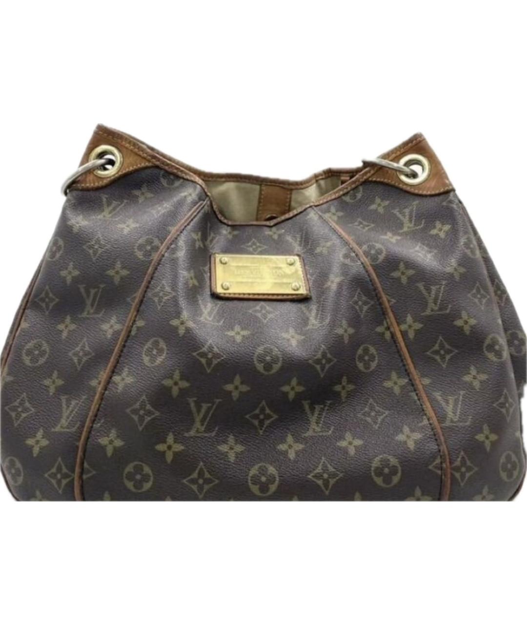 LOUIS VUITTON Кожаная сумка с короткими ручками, фото 1
