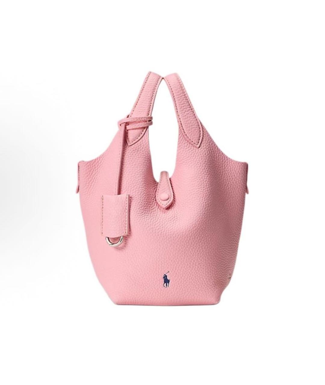RALPH LAUREN Розовая сумка с короткими ручками, фото 2