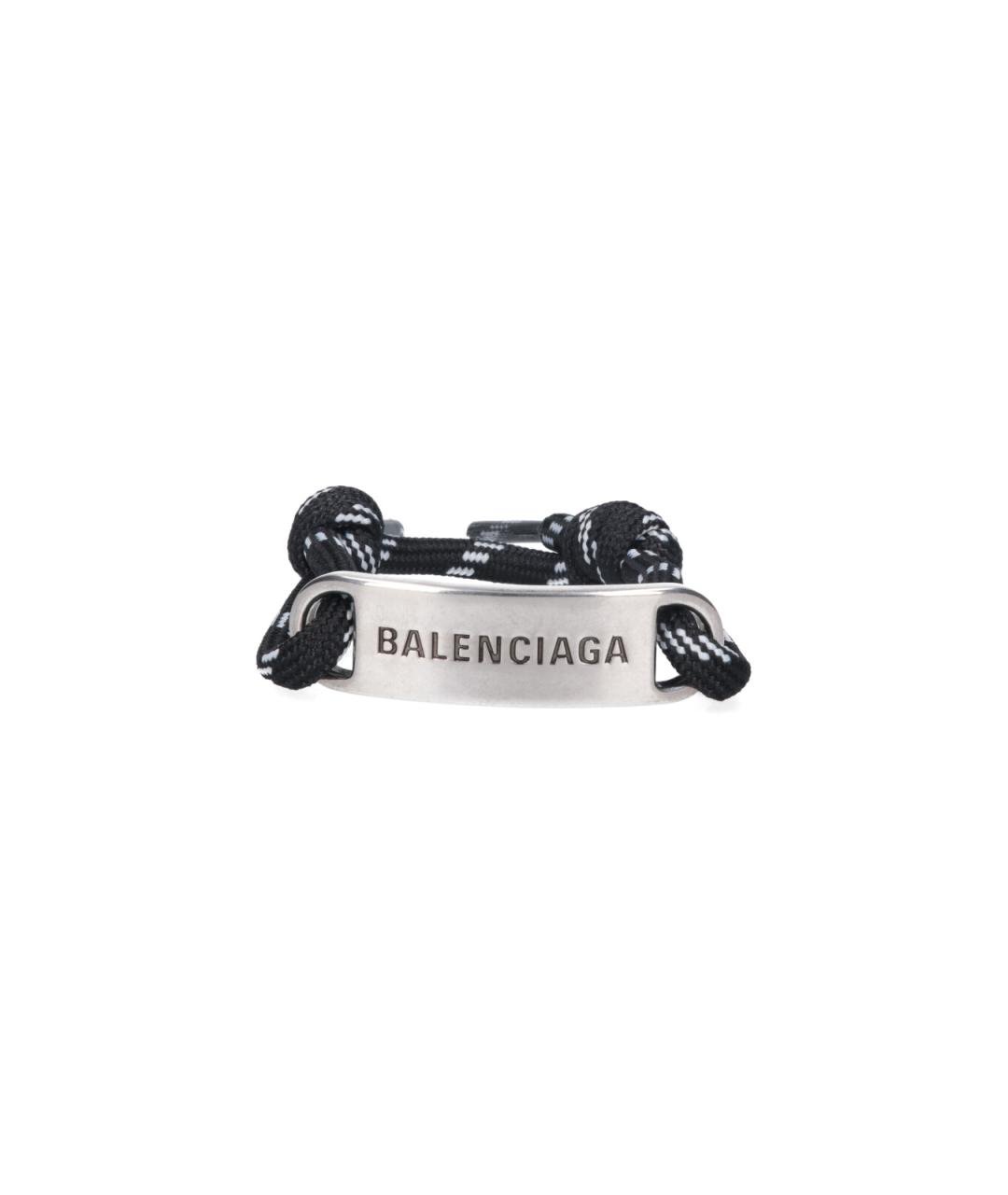 BALENCIAGA Черный браслет, фото 1