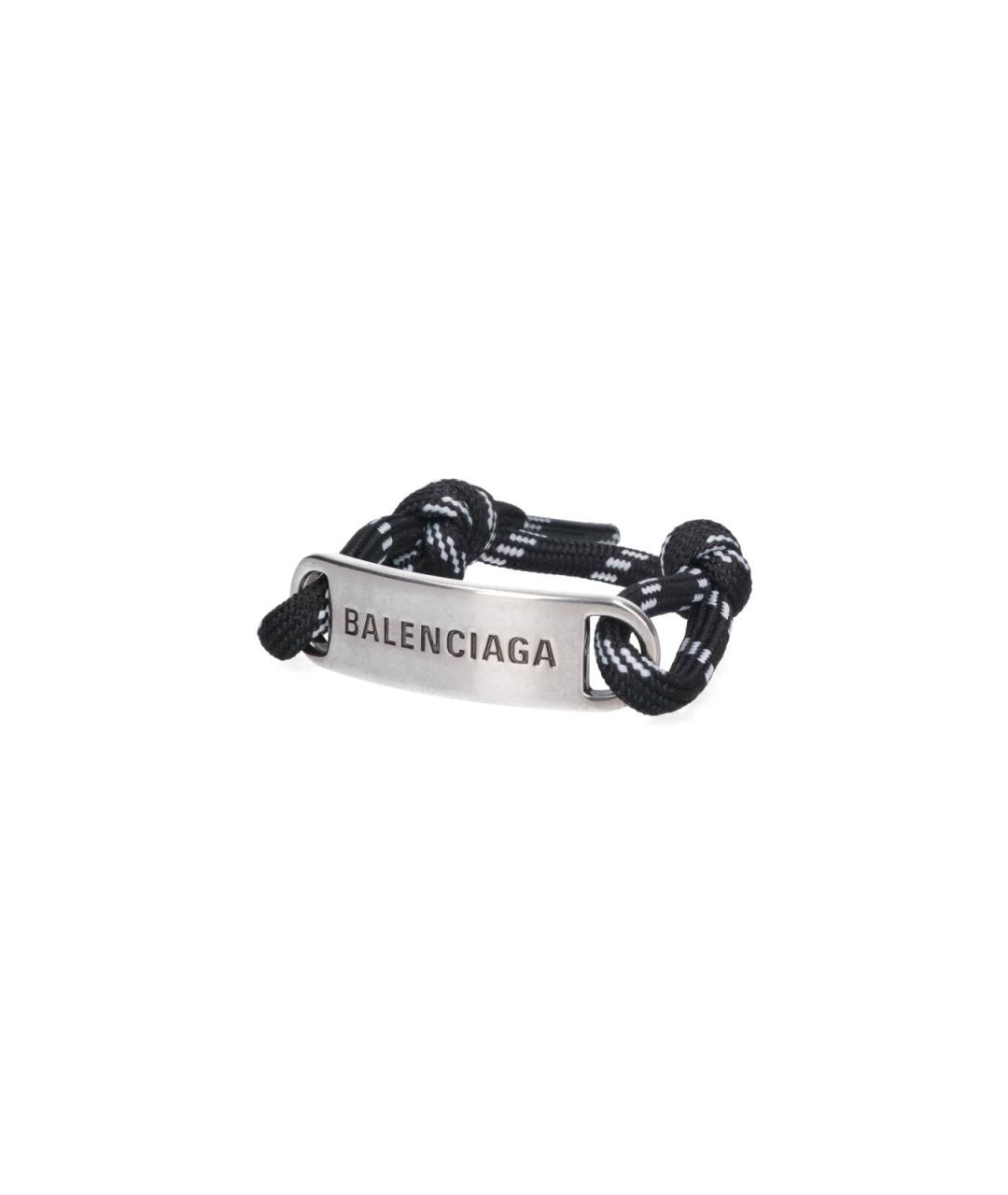 BALENCIAGA Черный браслет, фото 2
