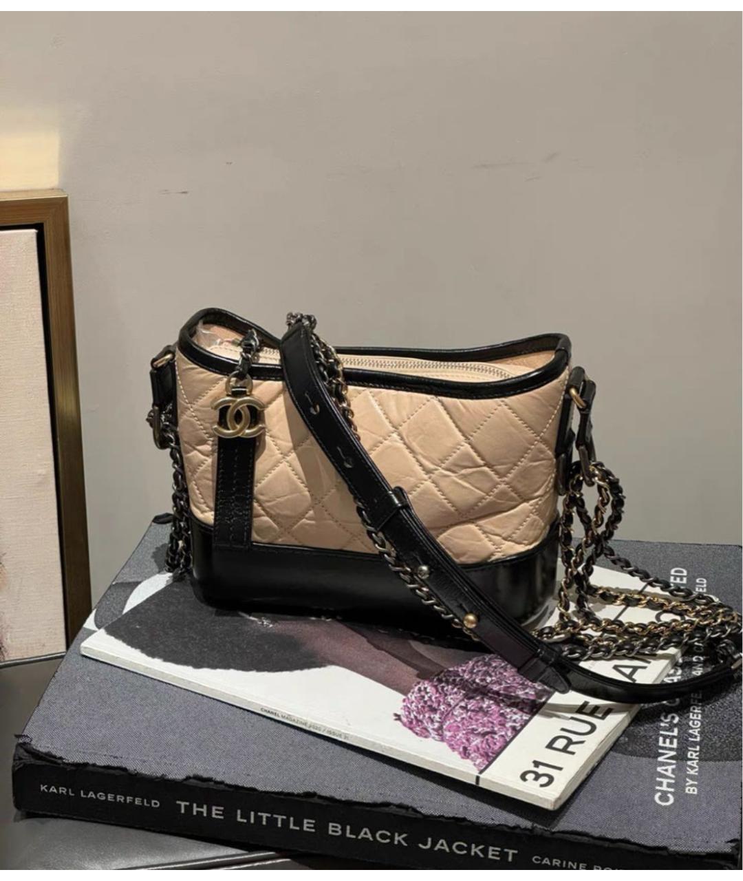 CHANEL Кожаная сумка через плечо, фото 3