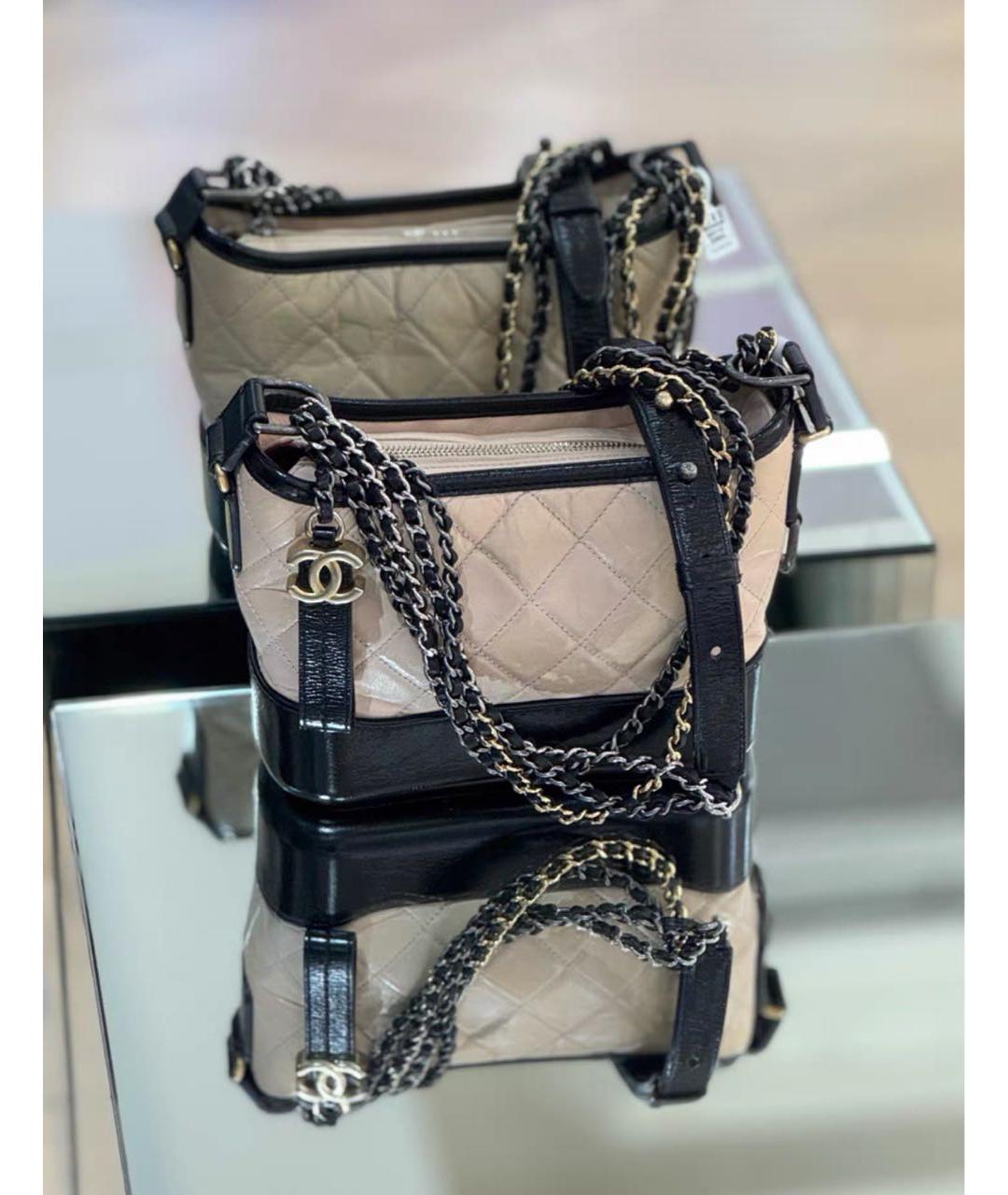 CHANEL Кожаная сумка через плечо, фото 2