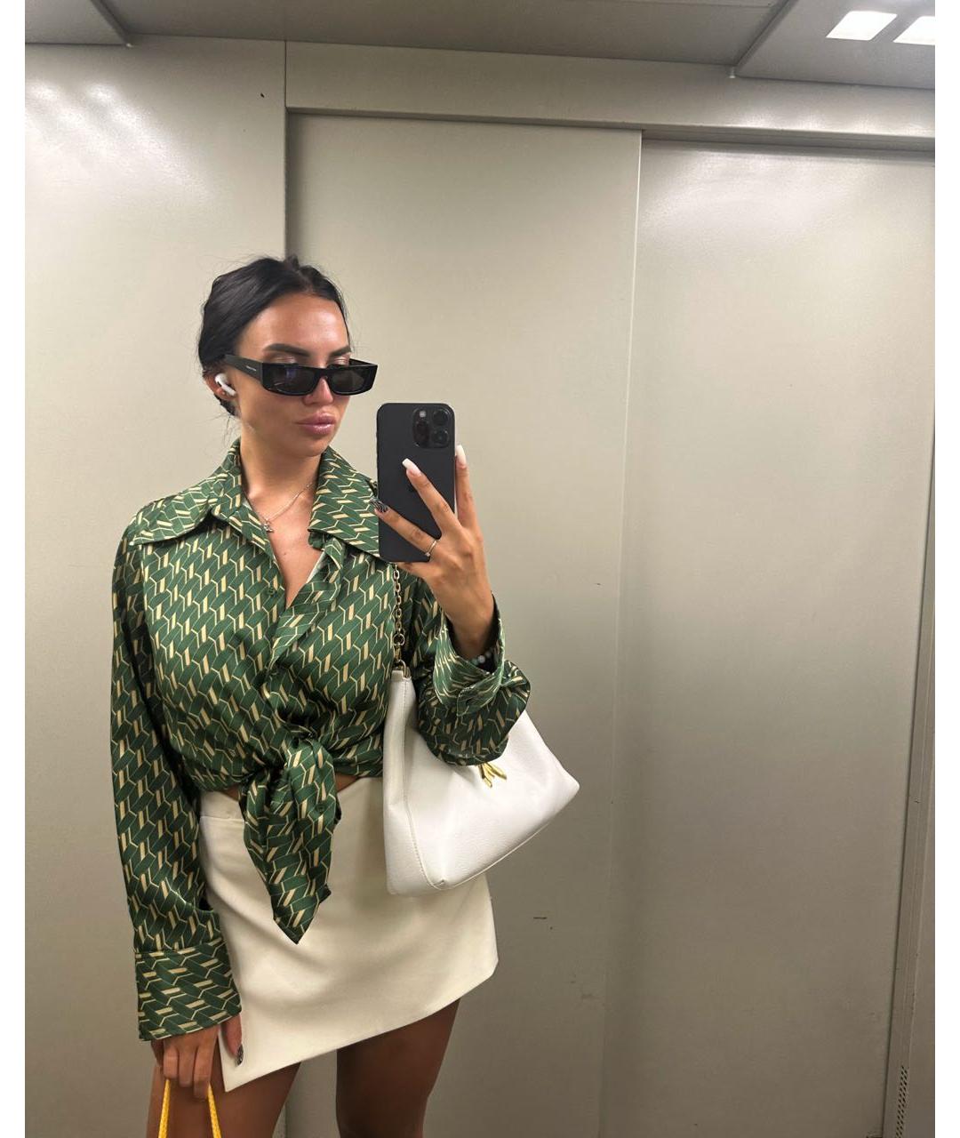 SAINT LAURENT Черные пластиковые солнцезащитные очки, фото 5