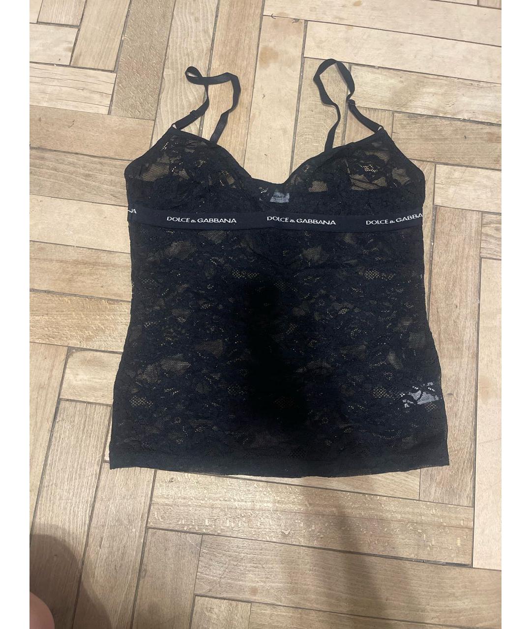 DOLCE&GABBANA Черная пижамы и сорочки, фото 6