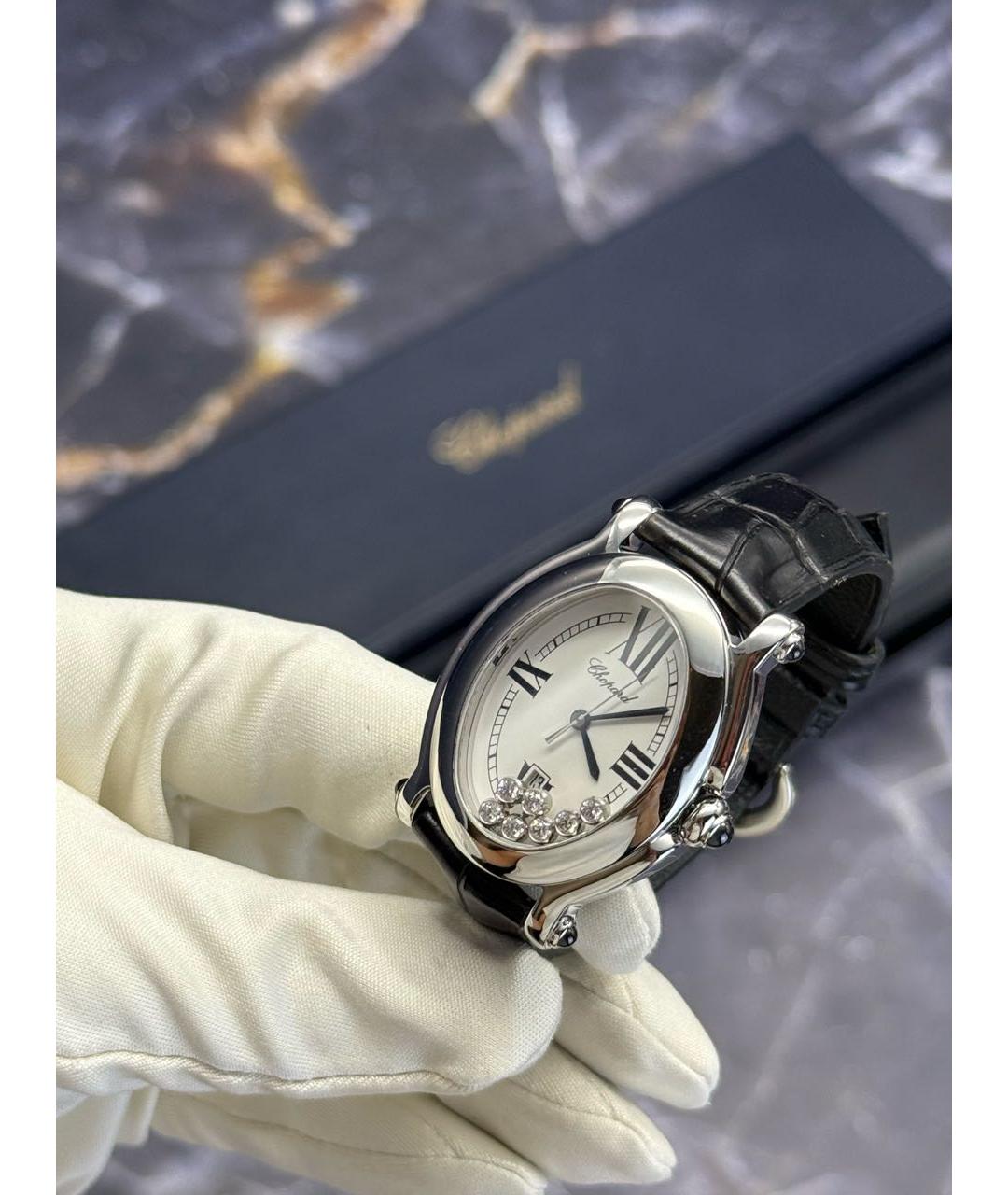CHOPARD Белые часы, фото 4
