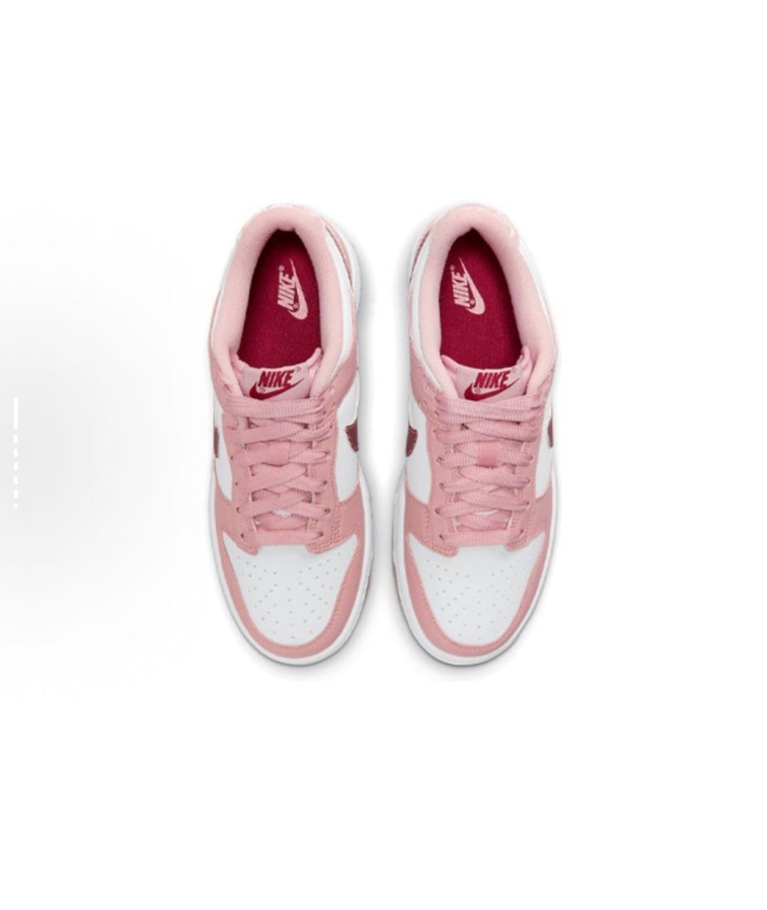 NIKE Розовые кожаные кроссовки, фото 3