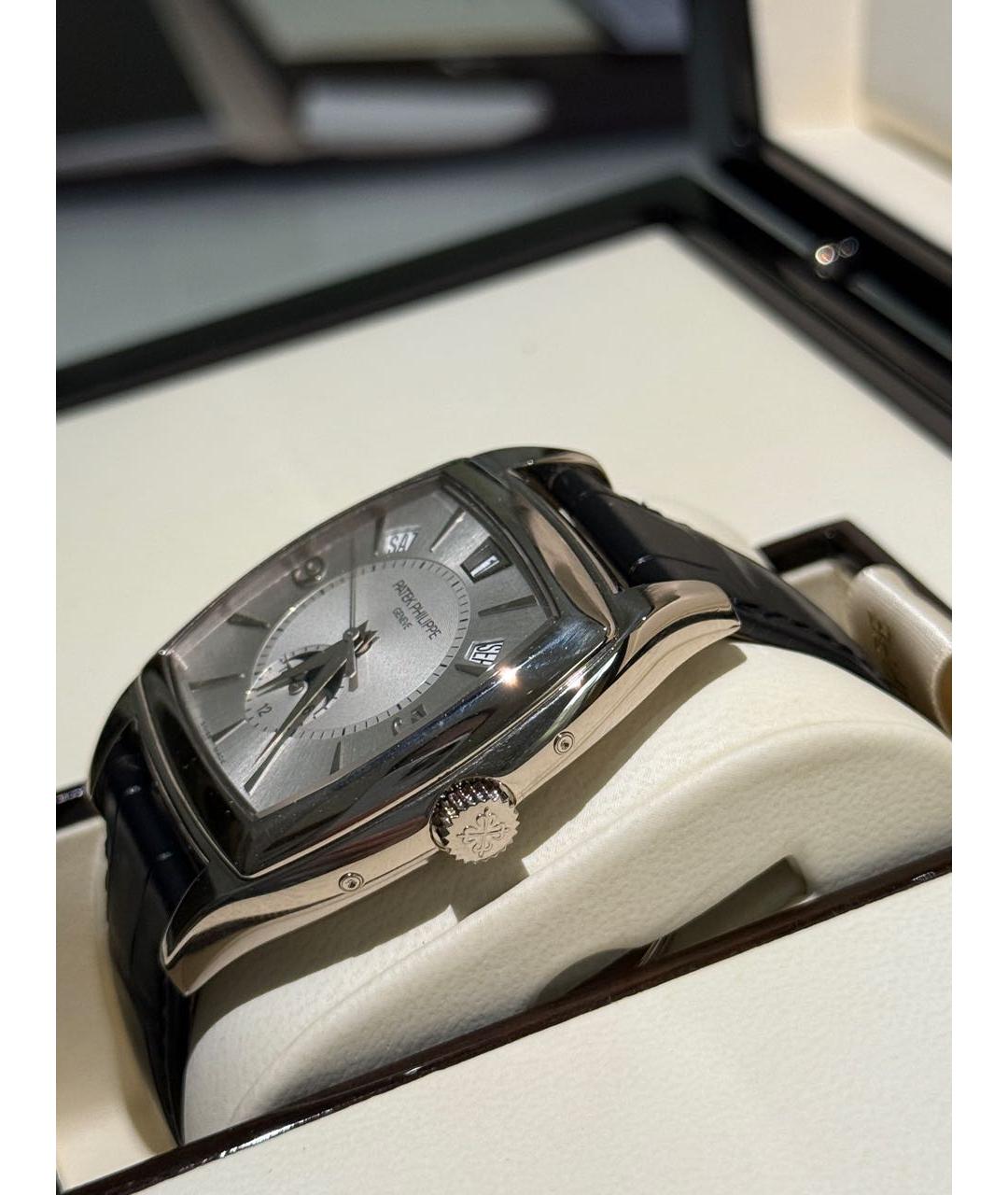PATEK PHILIPPE Серебряные часы из белого золота, фото 3