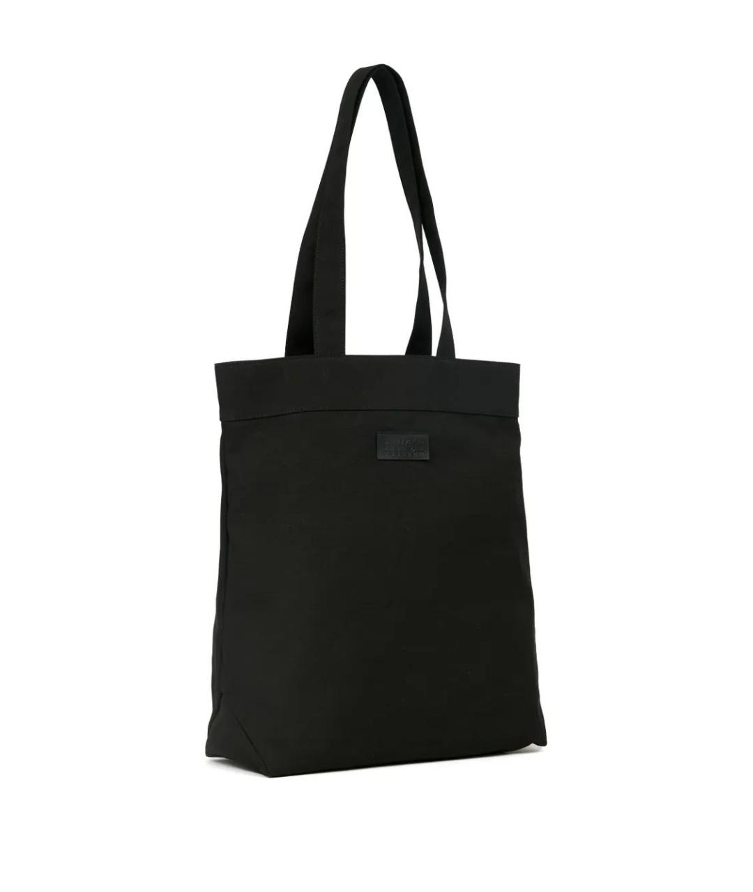 MM6 MAISON MARGIELA Черная сумка тоут, фото 5