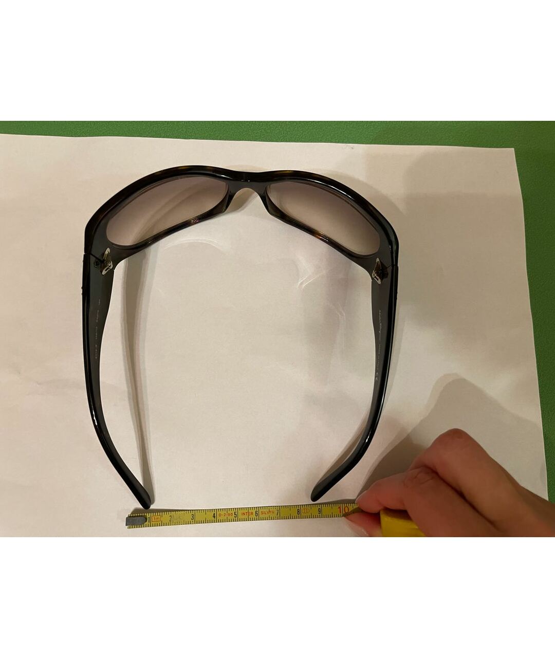 SALVATORE FERRAGAMO Коричневые пластиковые солнцезащитные очки, фото 5