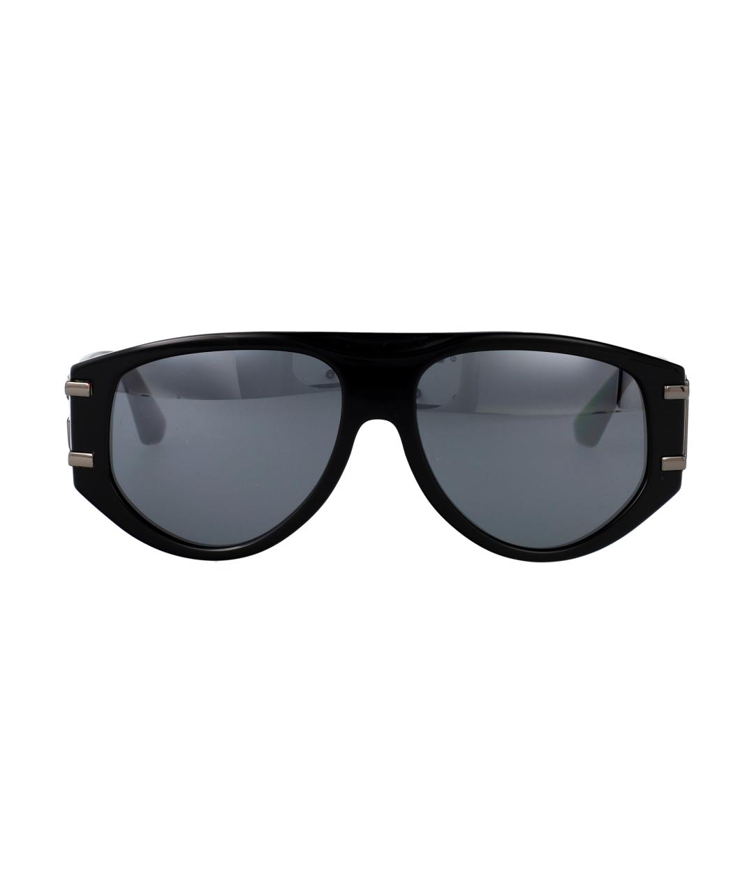DOLCE&GABBANA Черные пластиковые солнцезащитные очки, фото 1