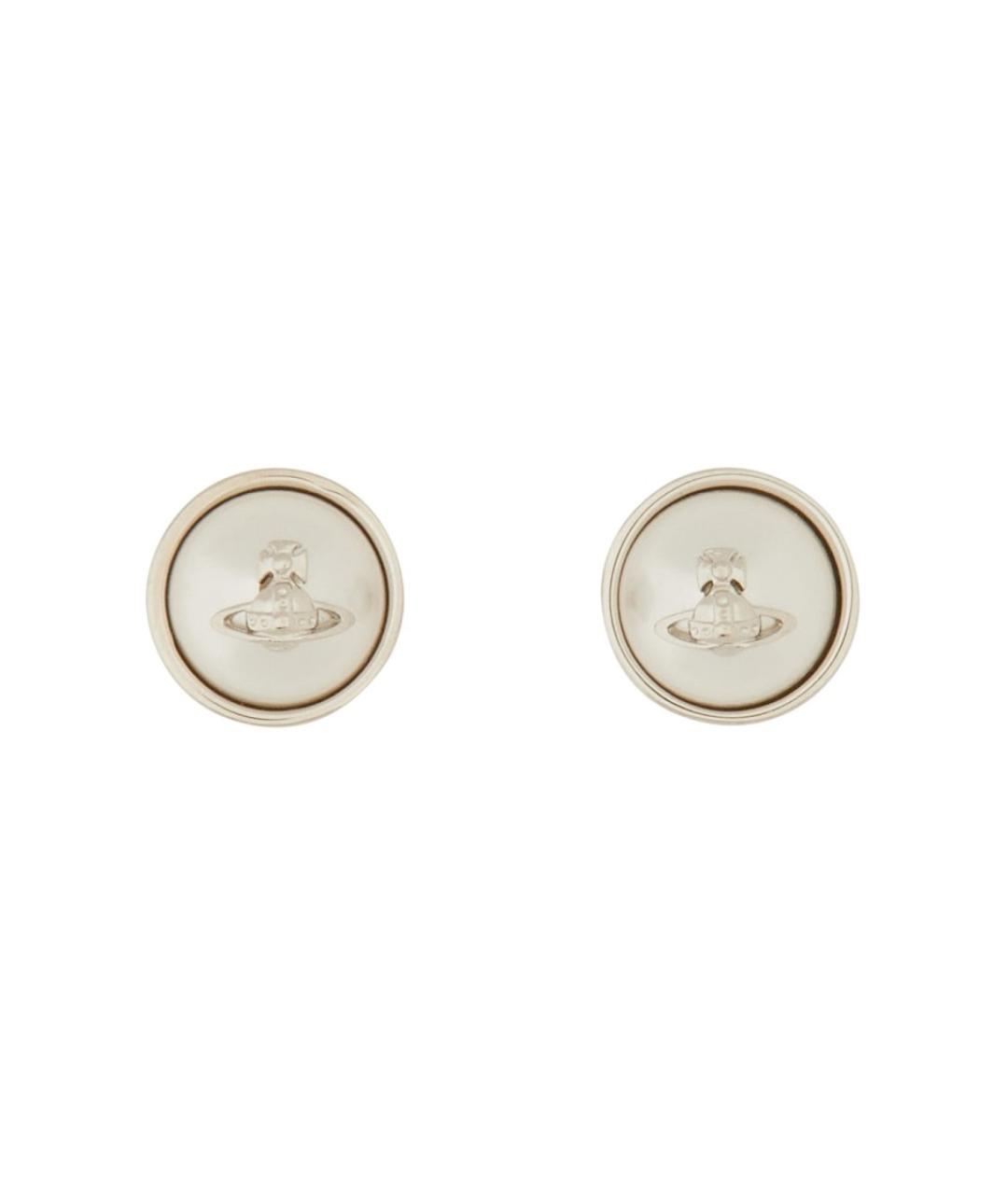 VIVIENNE WESTWOOD Белые серьги, фото 1