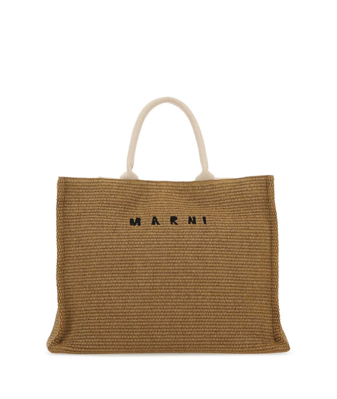 MARNI Коричневая сумка тоут, фото 1