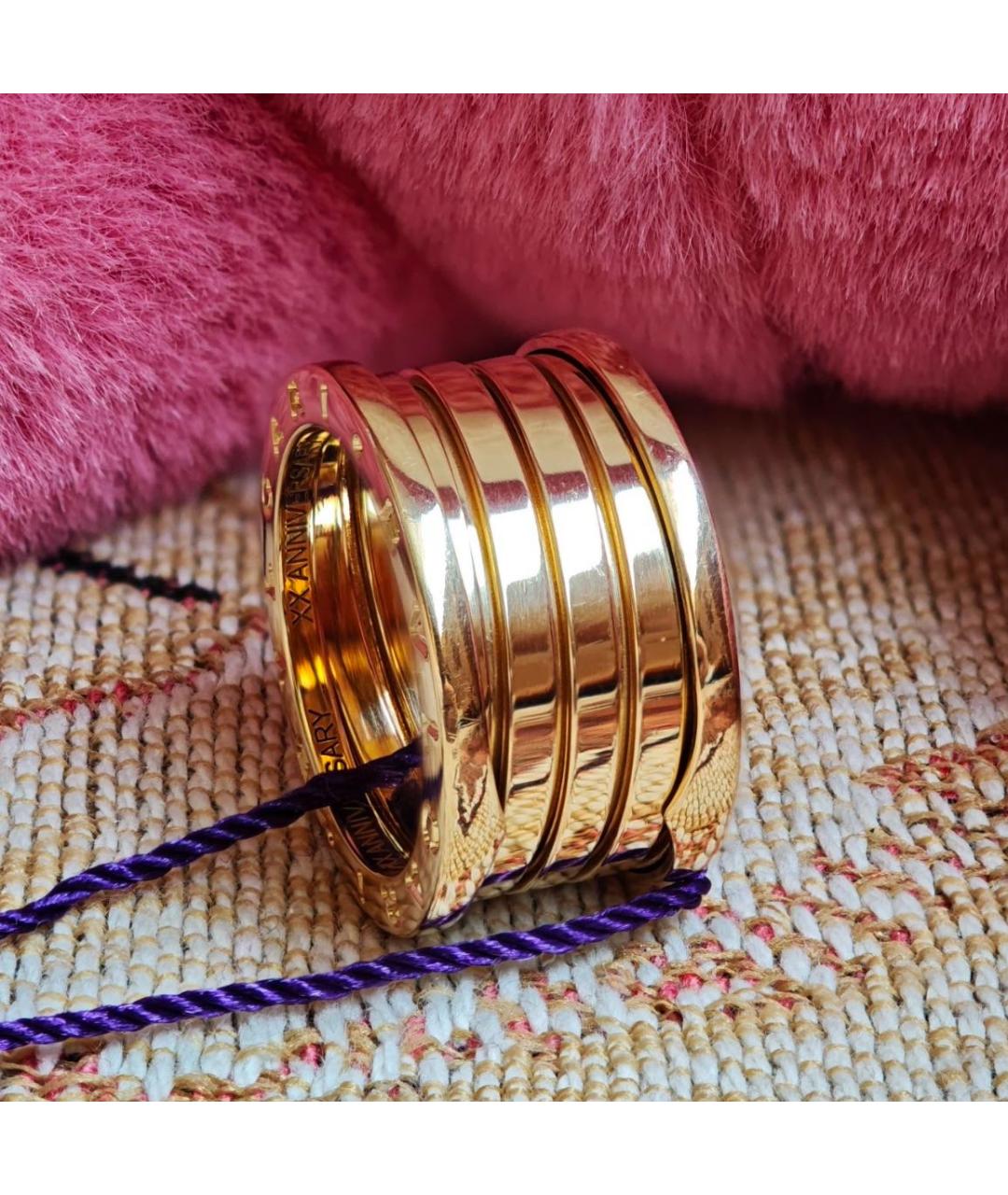 BVLGARI Золотое кольцо из желтого золота, фото 5