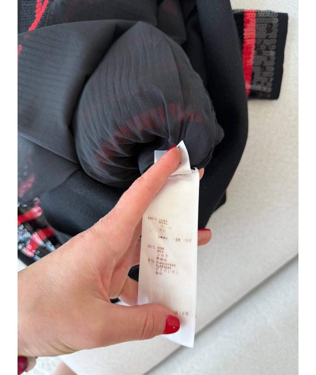 LOUIS VUITTON Шерстяное коктейльное платье, фото 4