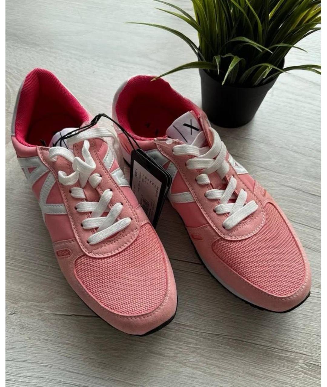ARMANI EXCHANGE Коралловые кроссовки, фото 2