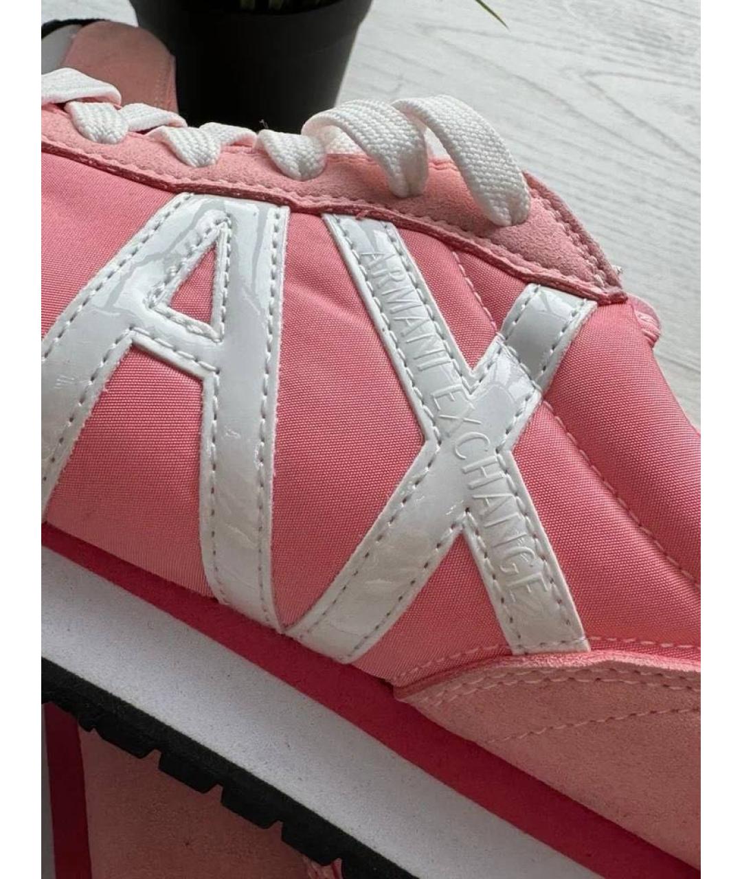 ARMANI EXCHANGE Коралловые кроссовки, фото 4