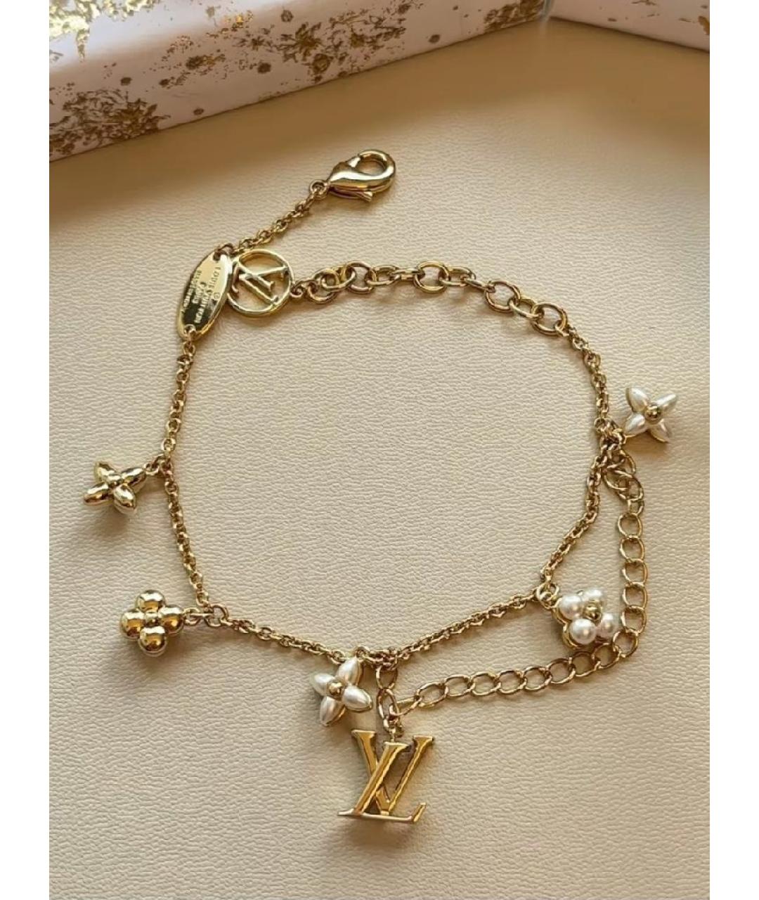 LOUIS VUITTON Золотой браслет, фото 6