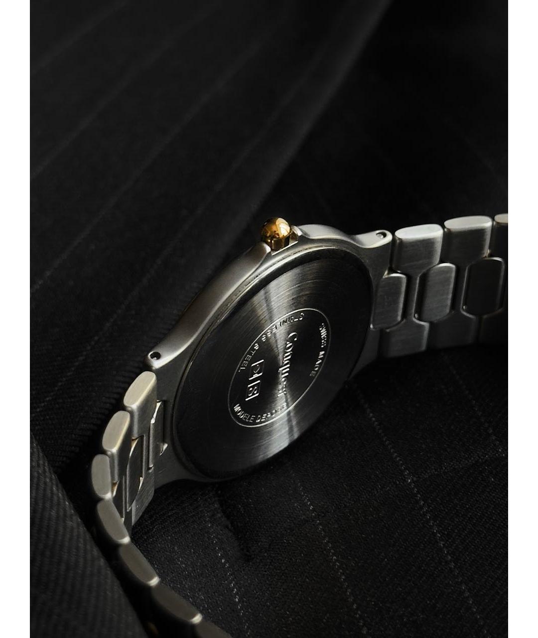 LONGINES Белые стальные часы, фото 5