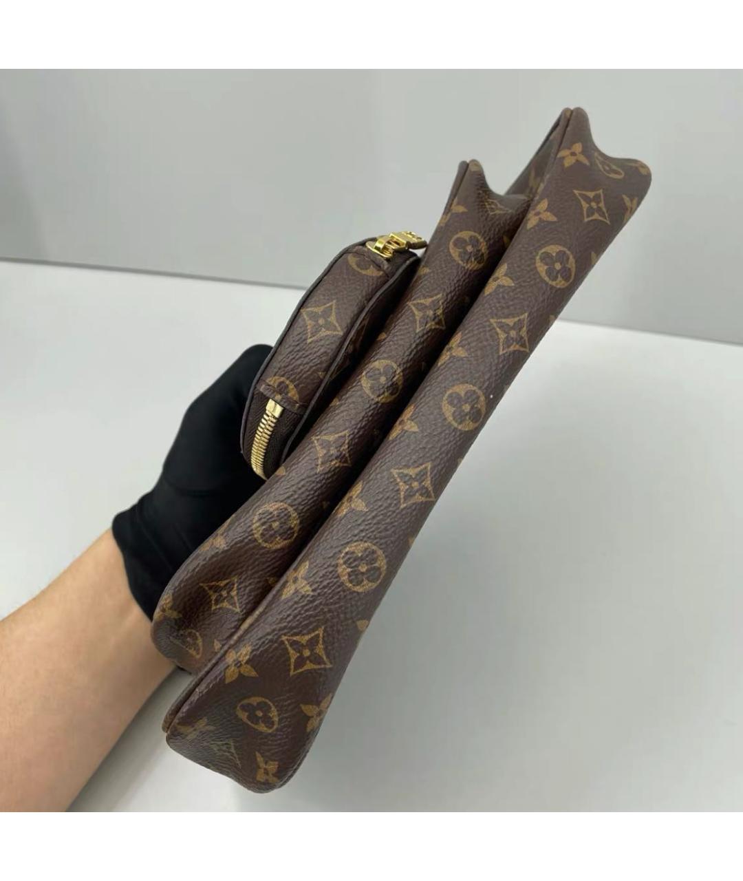 LOUIS VUITTON Коричневая сумка через плечо, фото 6