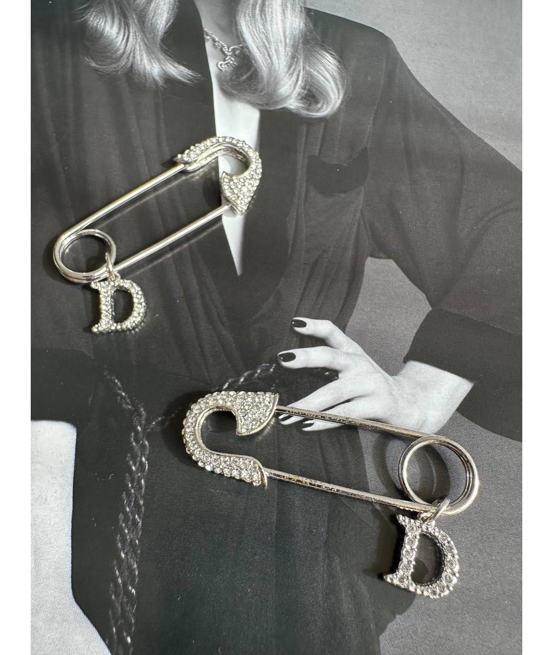 CHRISTIAN DIOR Металлическая булавка / брошь, фото 7